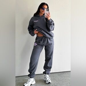 White fox the label volume 3 offstage sweatpants charcoal grey